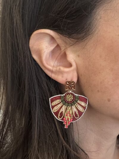 boucles d'oreilles palm