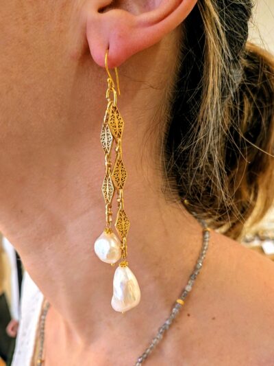 Monoboucle perles de culture