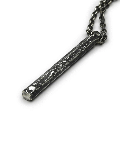 Collier Brut grand Hexagone