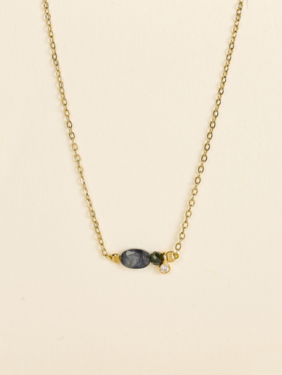 collier Aimé bleu