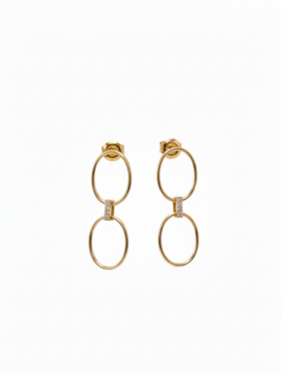 Boucles double ovale