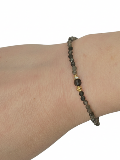 Bracelet élastique pierre naturelles