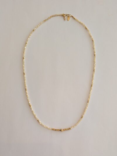 Collier Sélène crème