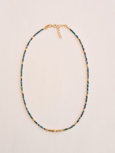 Collier Sélène bleu nuit