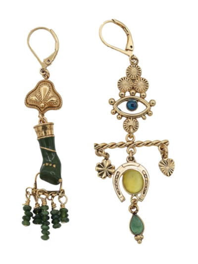Boucles Rania asymétriques